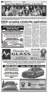 Newspaper Article about the GSCD scholarship