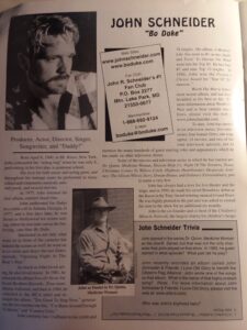 Between the Ditches tour book article